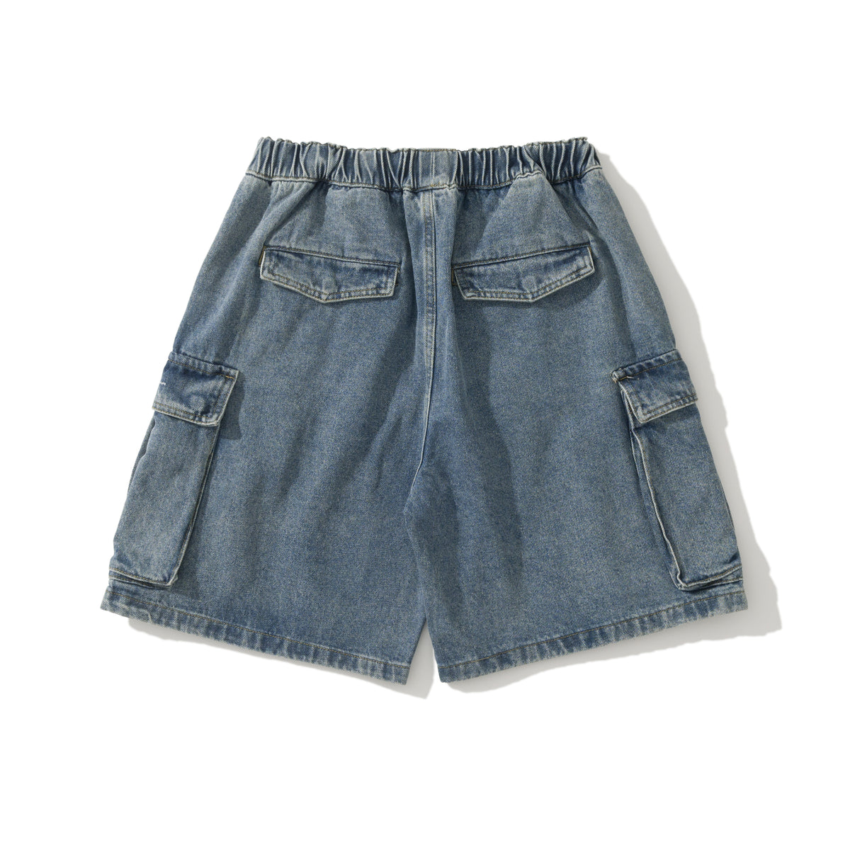 AMULET DENIM CARGO SHORTS