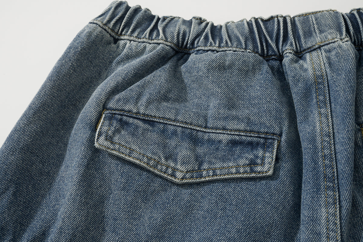 AMULET DENIM CARGO SHORTS