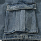 AMULET DENIM CARGO SHORTS