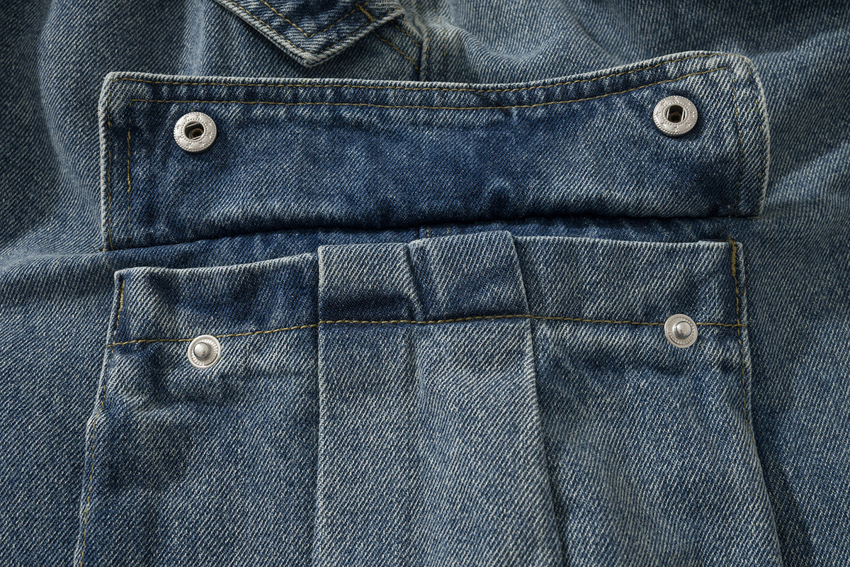 AMULET DENIM CARGO SHORTS
