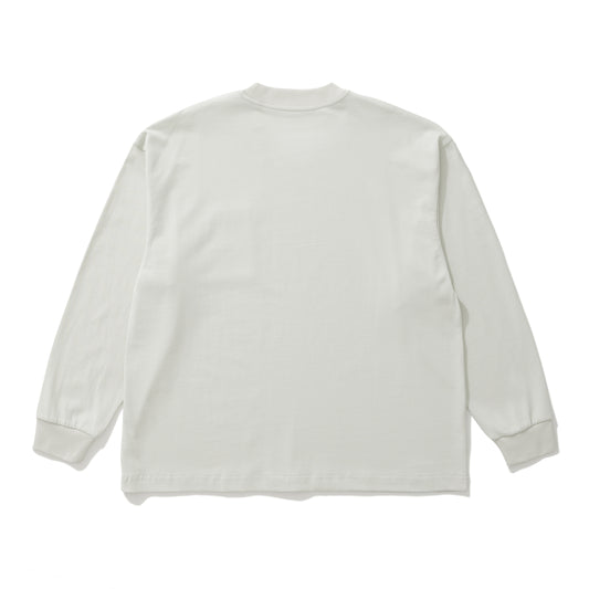 AMULET BASIC POCKET TEE LS DIRTY WHITE