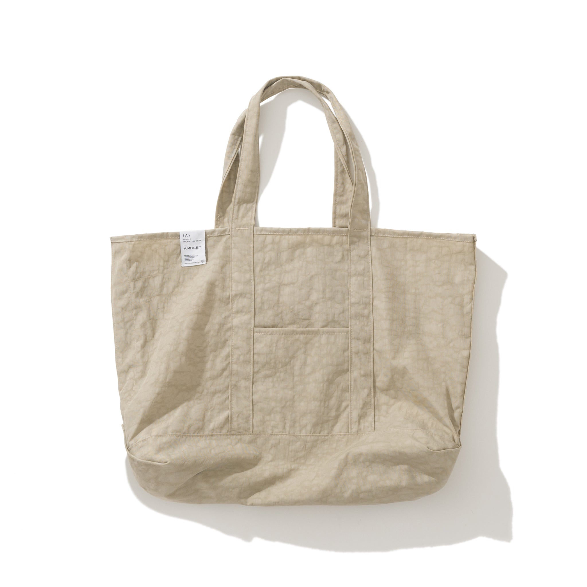 AMULET TOTE BAG / BEIGE