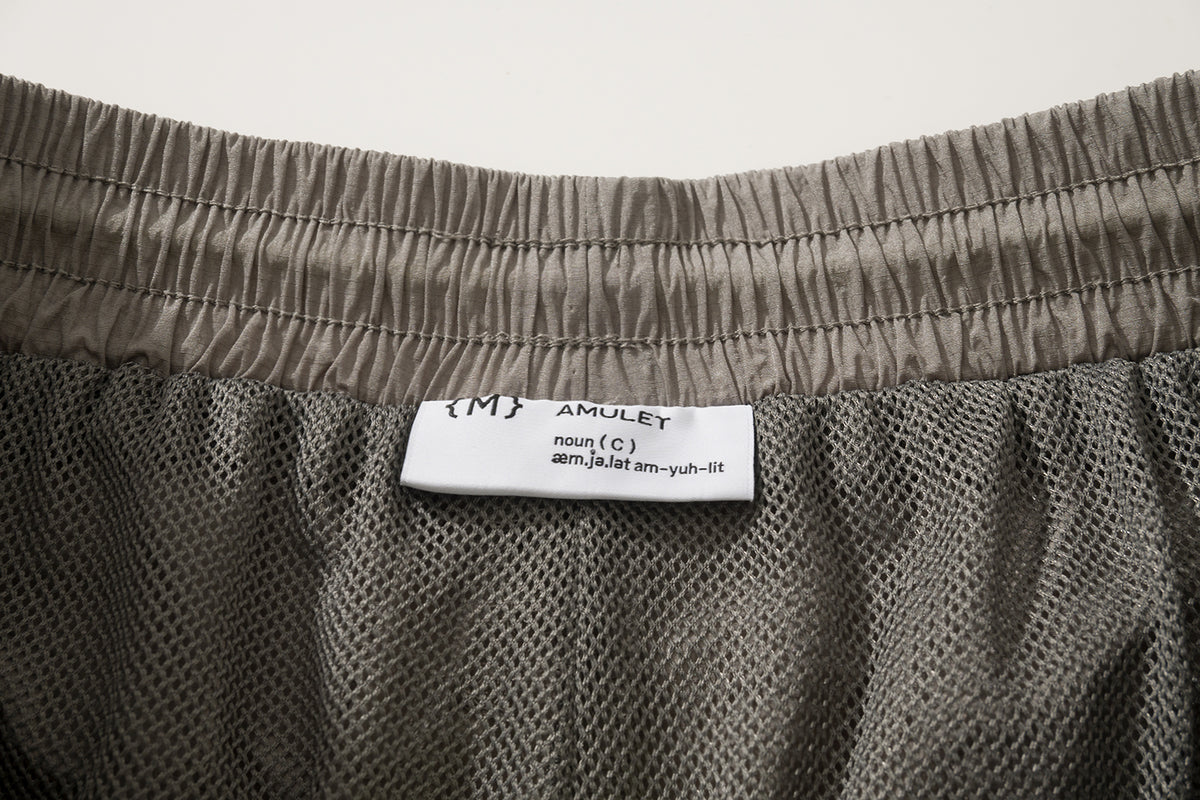 AMULET EASY METAL SHORTS / GREY