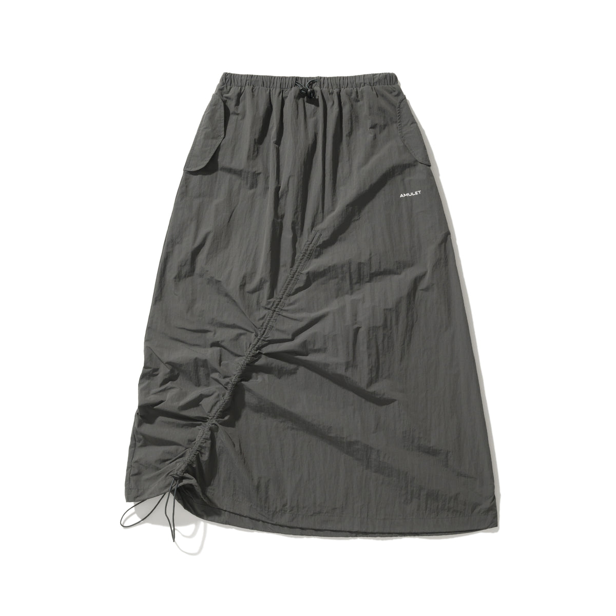 AMULET SLASH SKIRT GREY