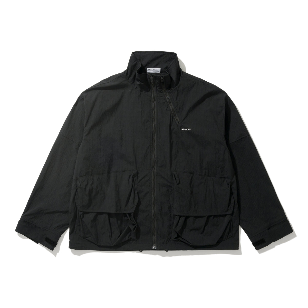 AMULEL 3D POCKET JACKET BLACK