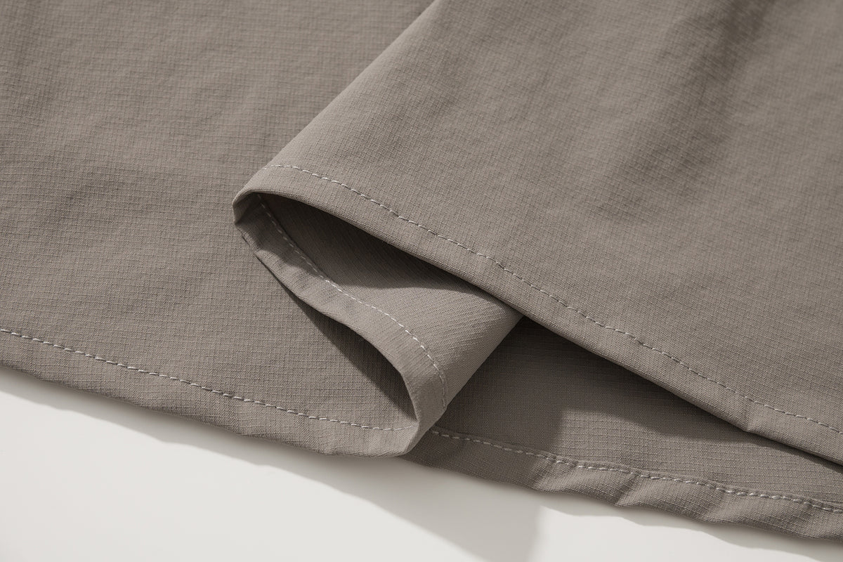 AMULET TECH POCKET DRESS LT GREY