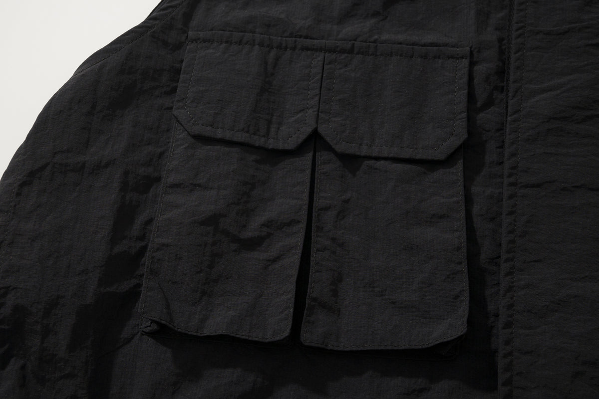 AMULET WORKER POCKET DRESS BLACK