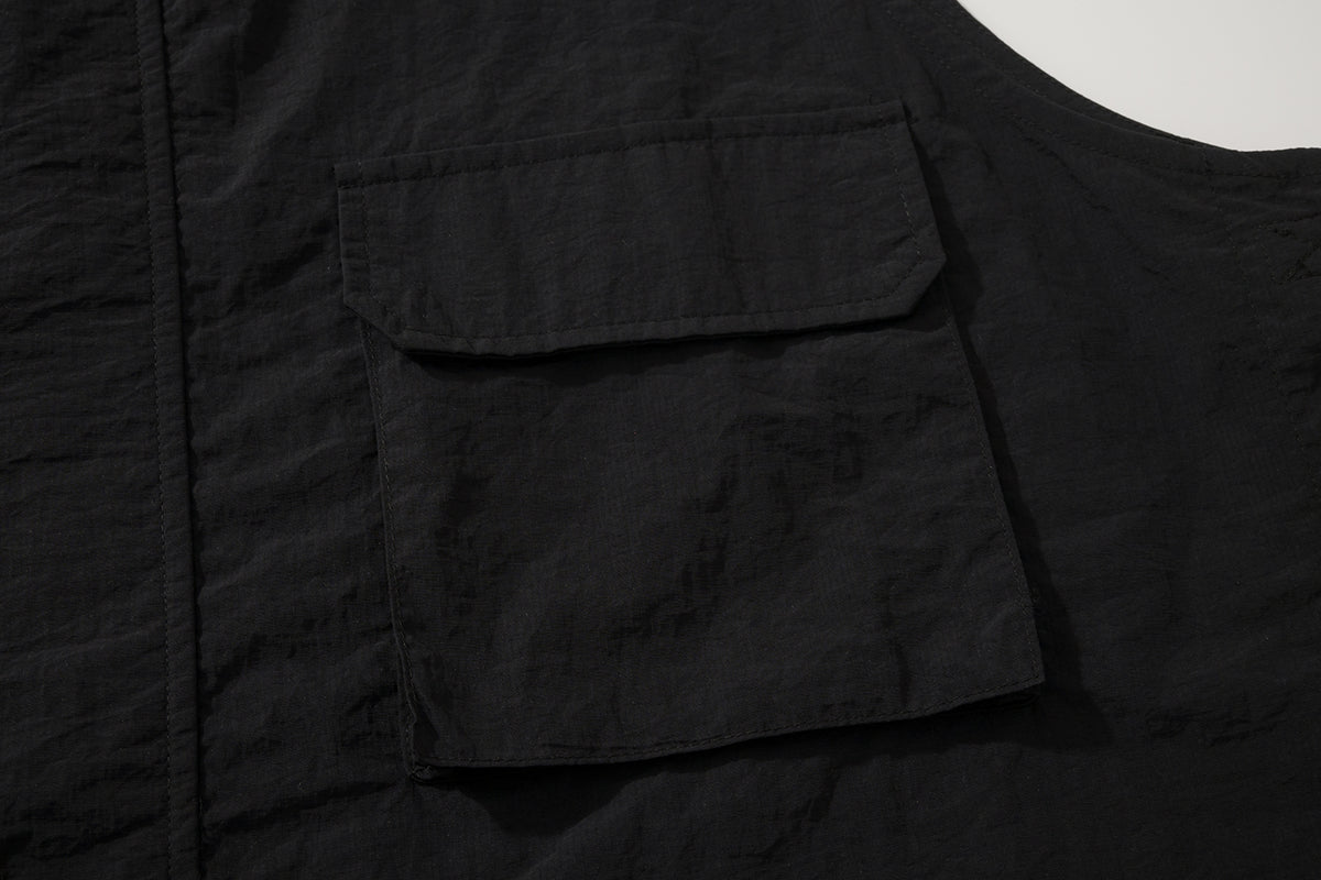AMULET WORKER POCKET DRESS BLACK