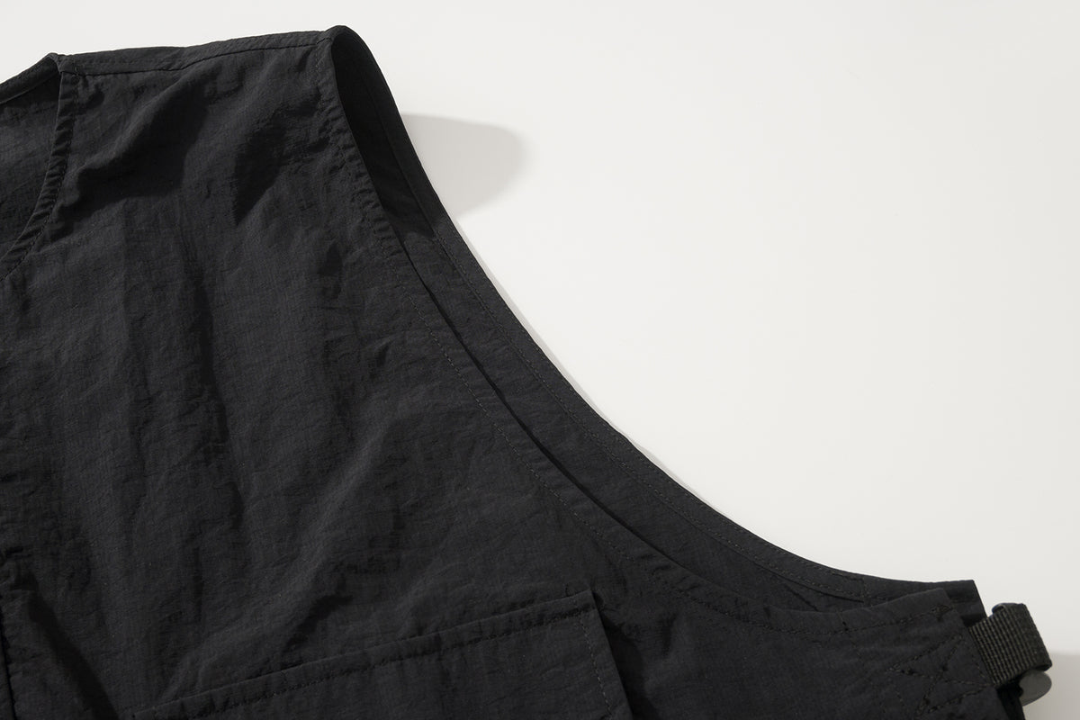 AMULET WORKER POCKET DRESS BLACK