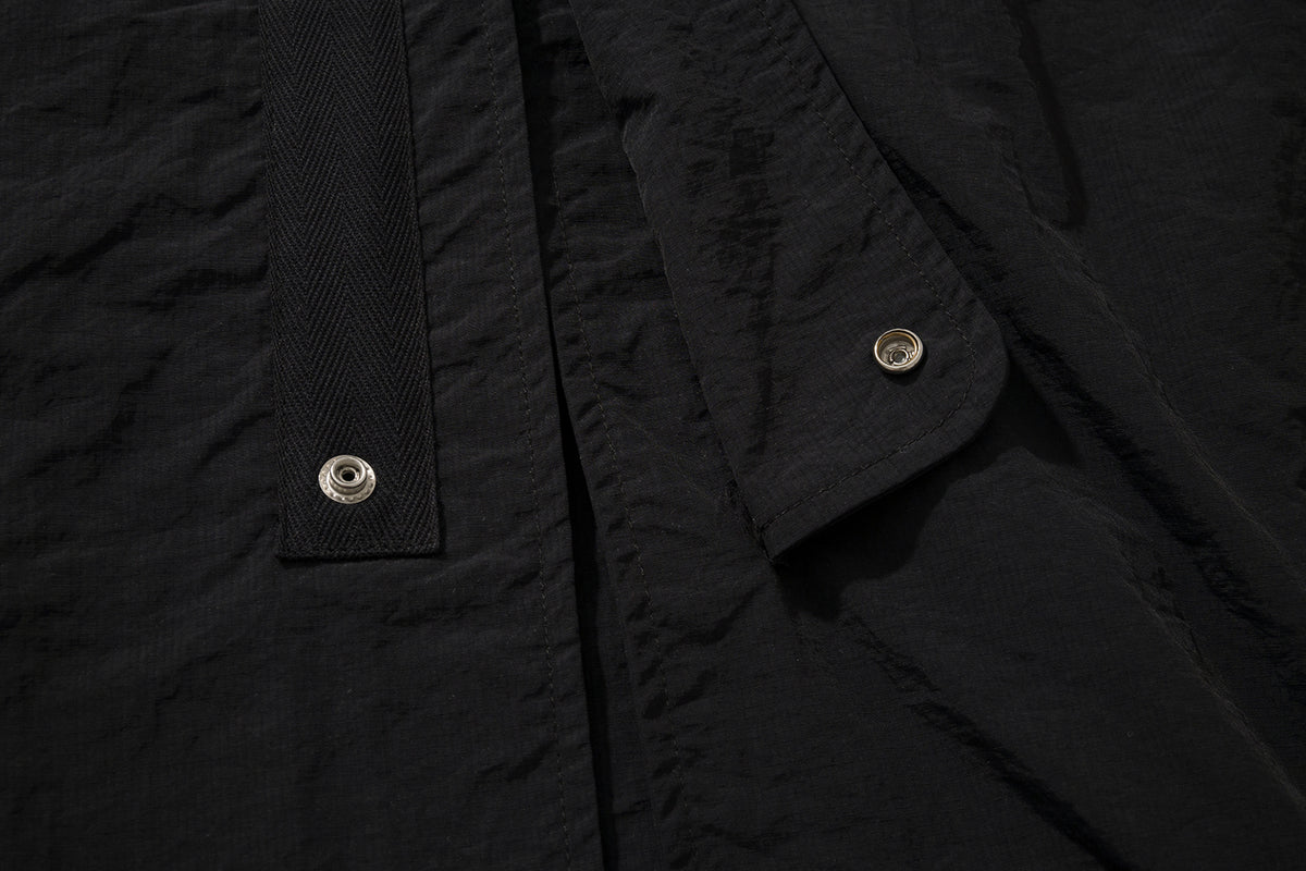 AMULET WORKER POCKET DRESS BLACK