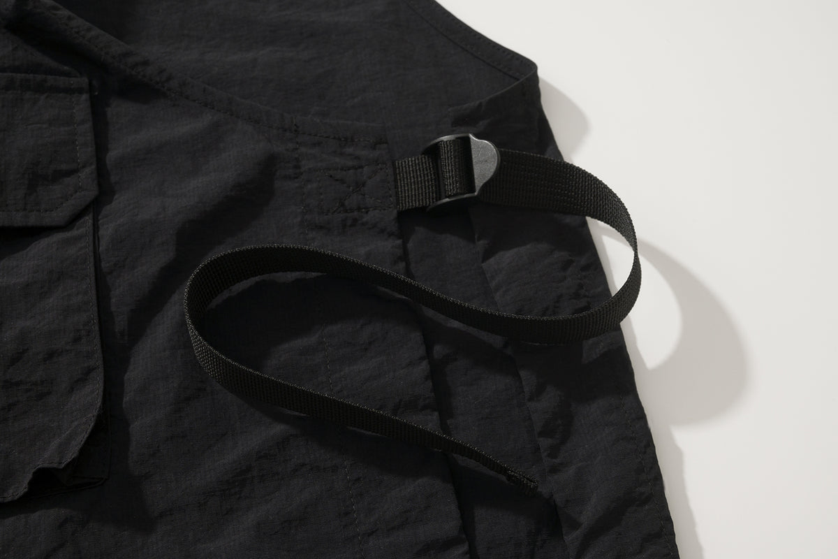 AMULET WORKER POCKET DRESS BLACK