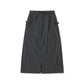 AMULET LAYER POCKET SKIRT LT GREY