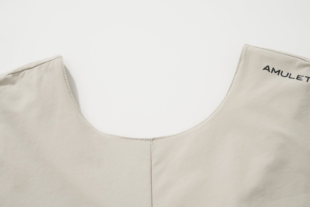 AMULET TECH DRESS OFF WHITE