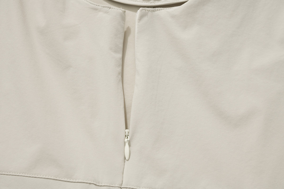 AMULET TECH DRESS OFF WHITE