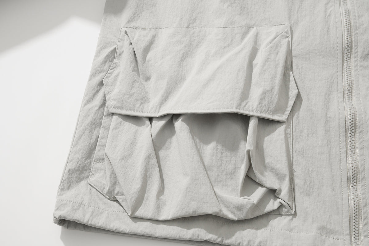 AMULEL 3D POCKET JACKET OFF WHITE