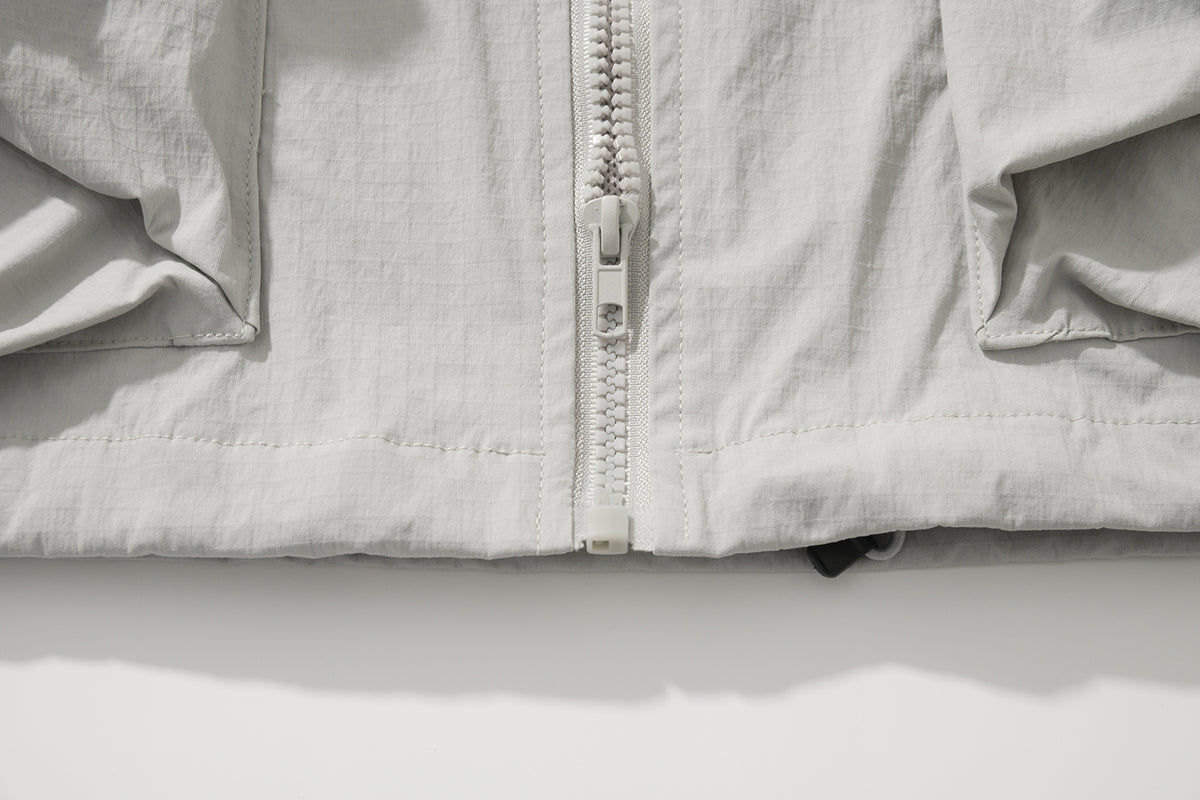 AMULEL 3D POCKET JACKET OFF WHITE