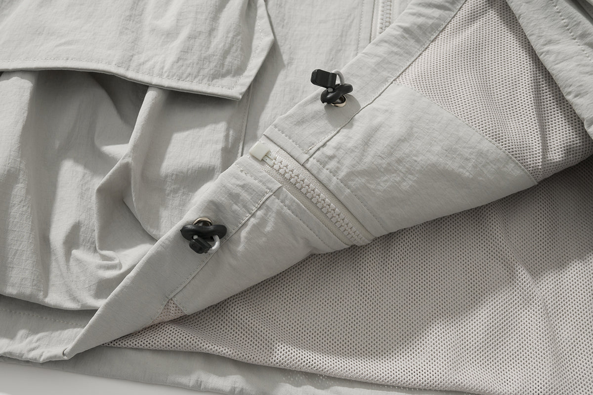 AMULEL 3D POCKET JACKET OFF WHITE