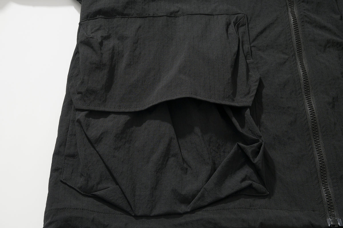 AMULEL 3D POCKET JACKET BLACK