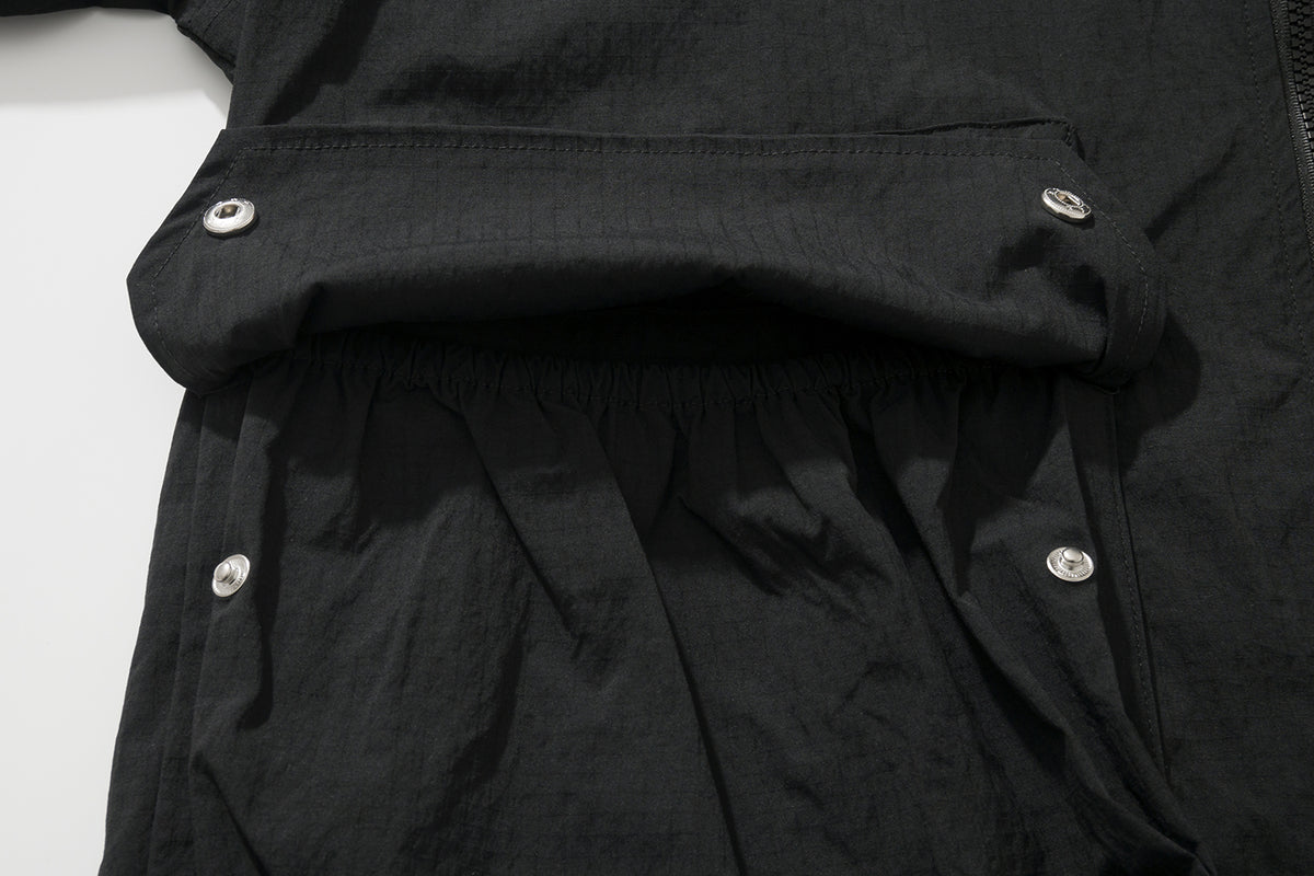 AMULEL 3D POCKET JACKET BLACK