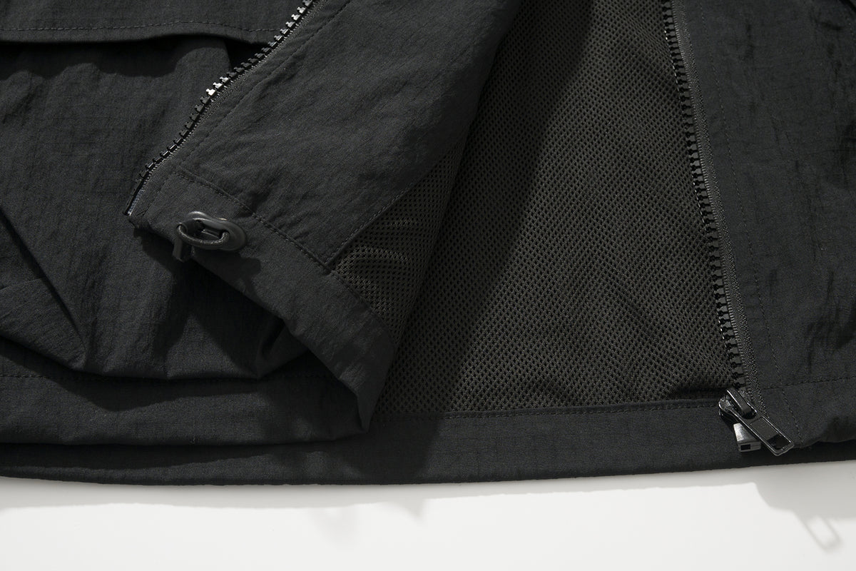 AMULEL 3D POCKET JACKET BLACK