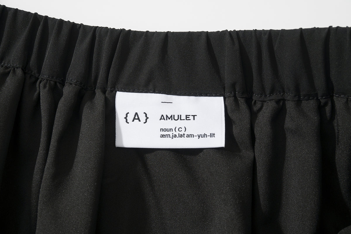 AMULET BALLOON SKIRT BLACK