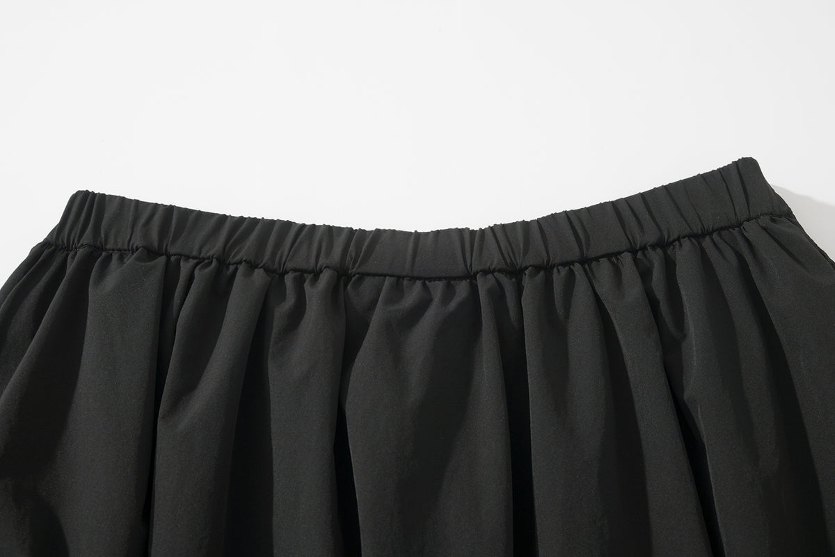 AMULET BALLOON SKIRT BLACK