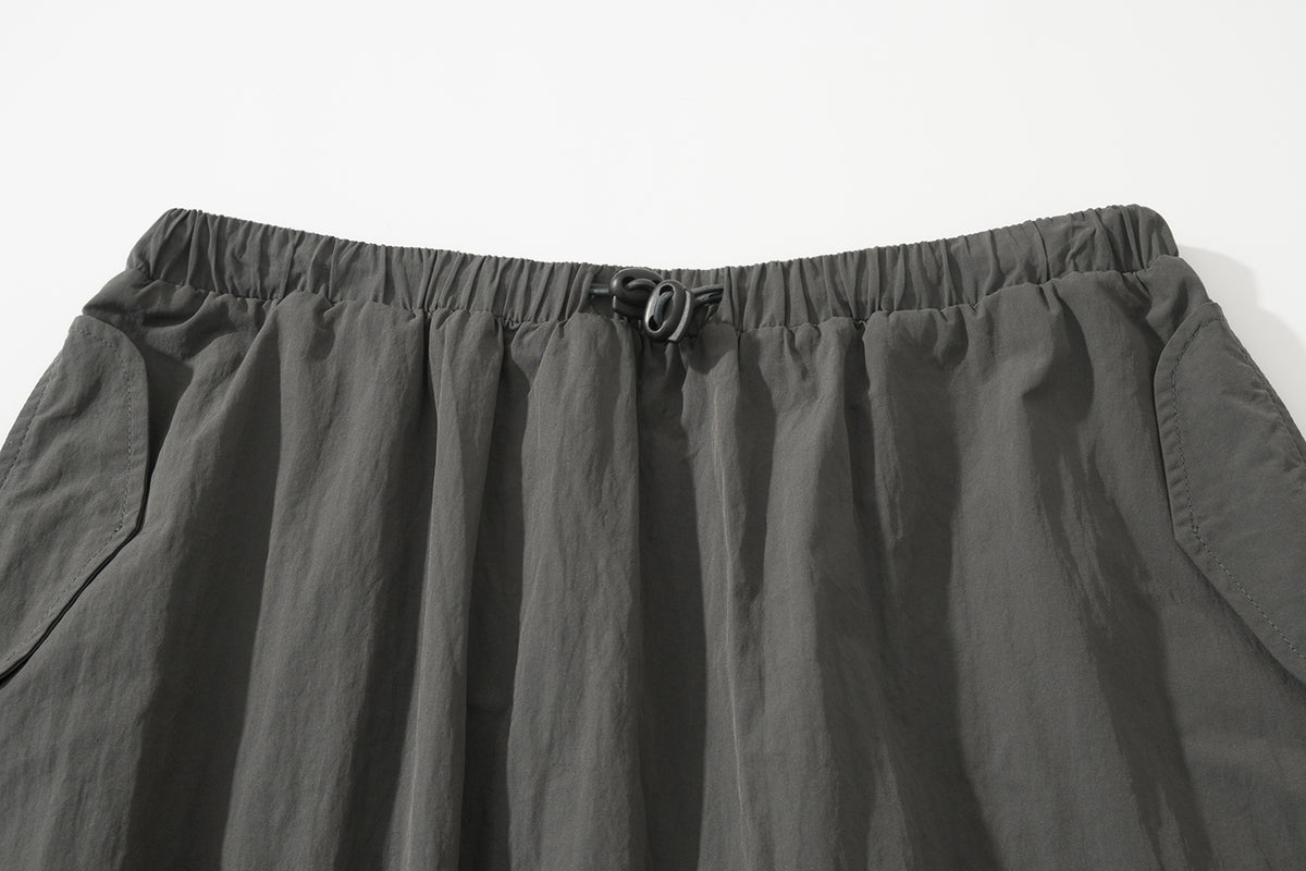 AMULET SLASH SKIRT GREY