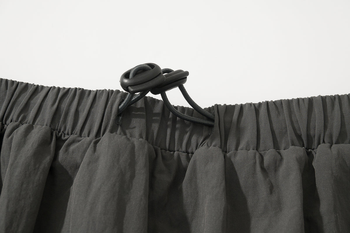 AMULET SLASH SKIRT GREY