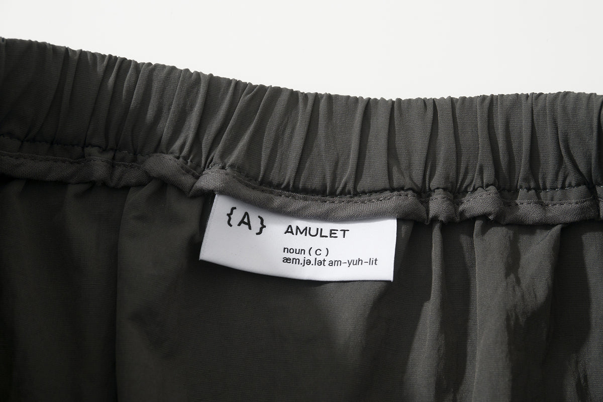 AMULET SLASH SKIRT GREY