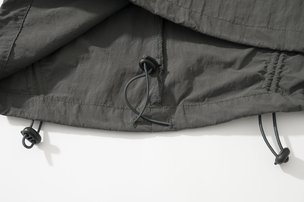 AMULET SLASH SKIRT GREY