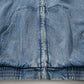 AMULEL ZIP UP JACKET WASHED LIGHT DENIM