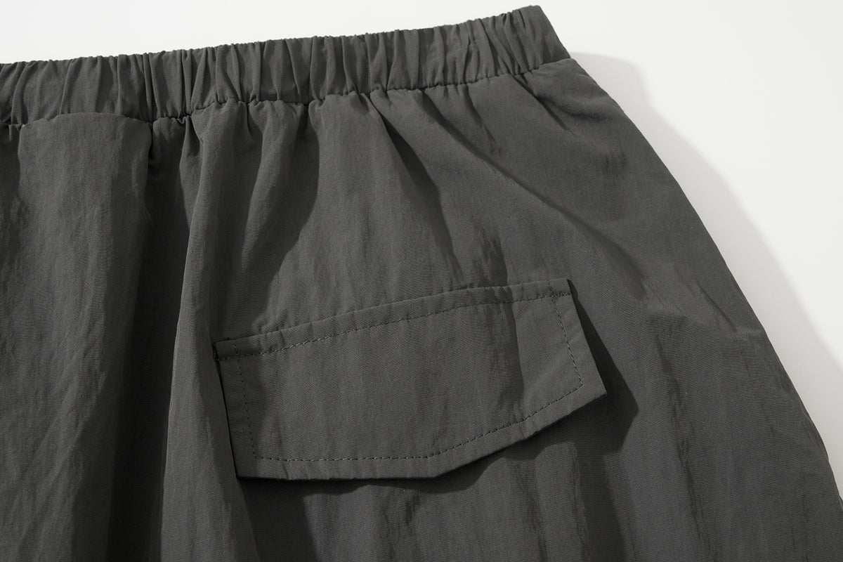 AMULET SLASH SKIRT GREY