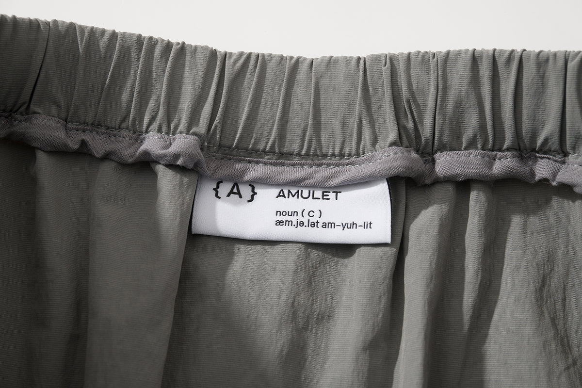 AMULET SLASH SKIRT LT GREY