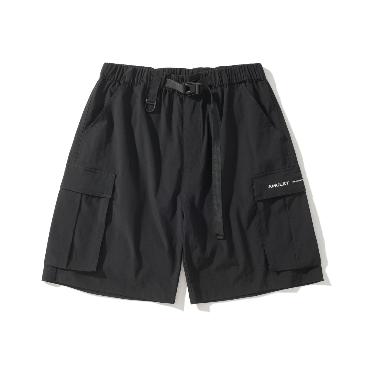AMULET CARGO SHORTS WATERPROOF / BLACK