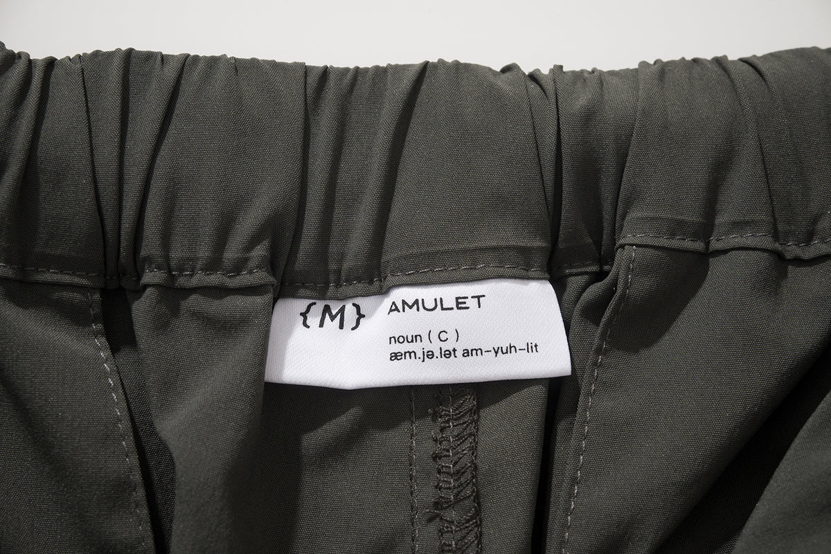AMULET CARGO SHORTS WATERPROOF / BLACK