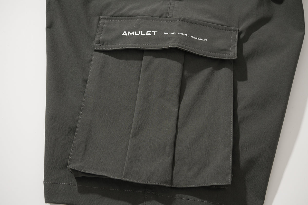 AMULET CARGO SHORTS WATERPROOF / OLIVE