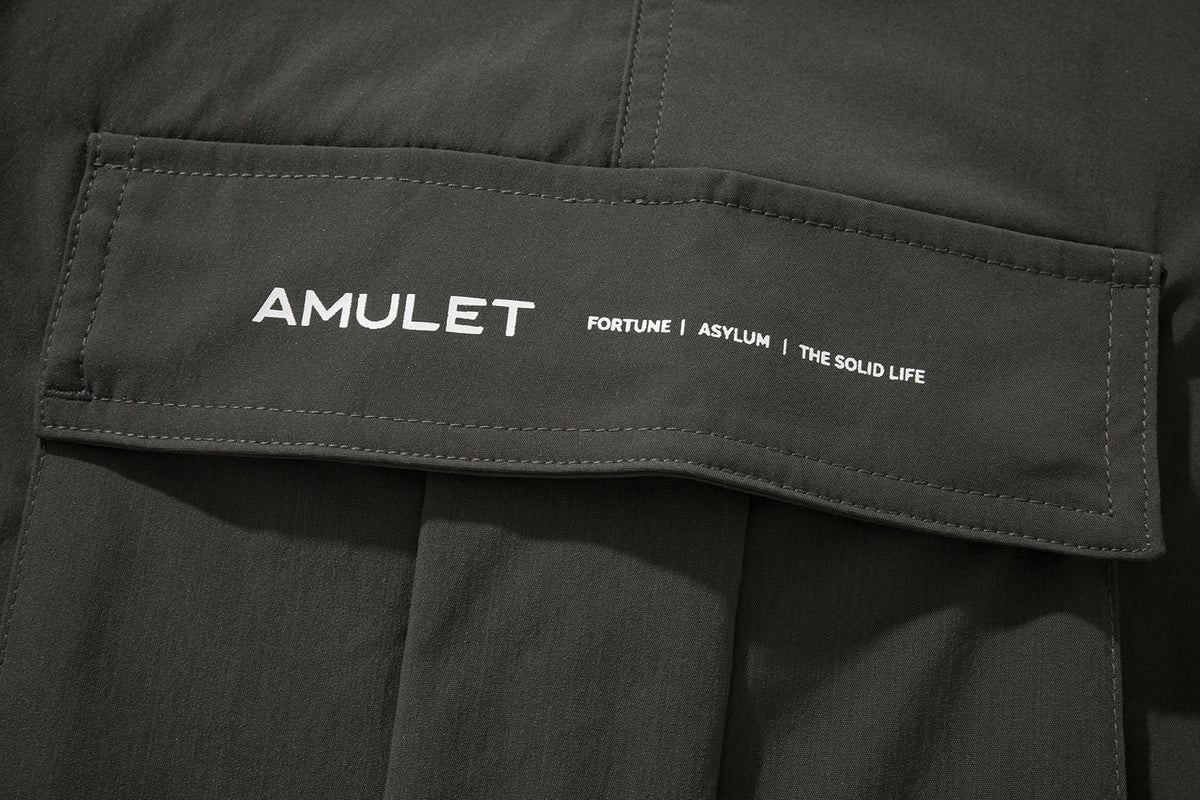 AMULET CARGO SHORTS WATERPROOF / OLIVE