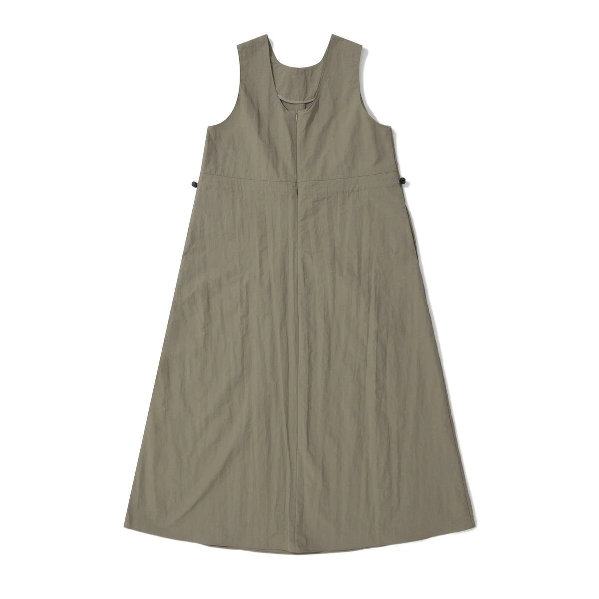 AMULET TECH DRESS WITH STRING BEIGE