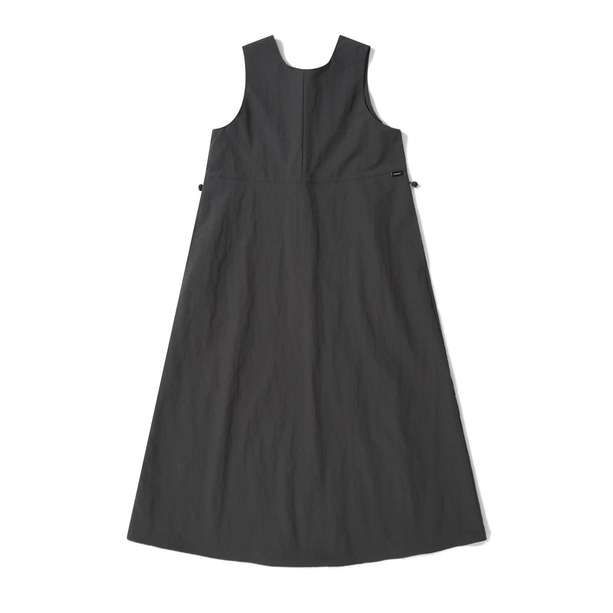 AMULET TECH DRESS WITH STRING BEIGE