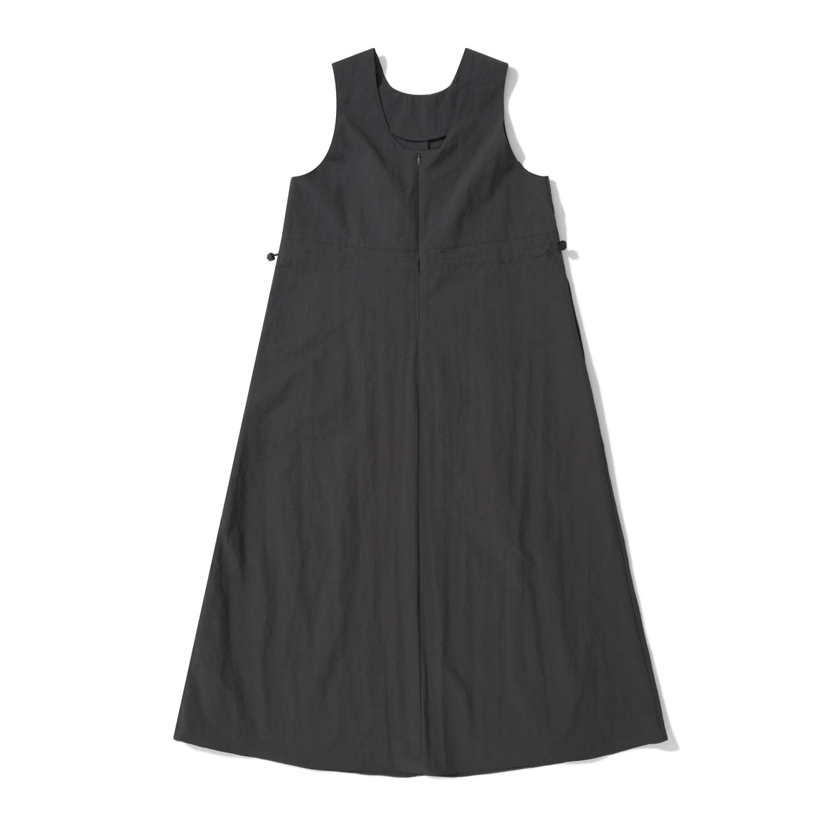 AMULET TECH DRESS WITH STRING BEIGE