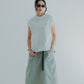 AMULET LAYER POCKET SKIRT LT GREY