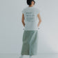 AMULET LAYER POCKET SKIRT LT GREY