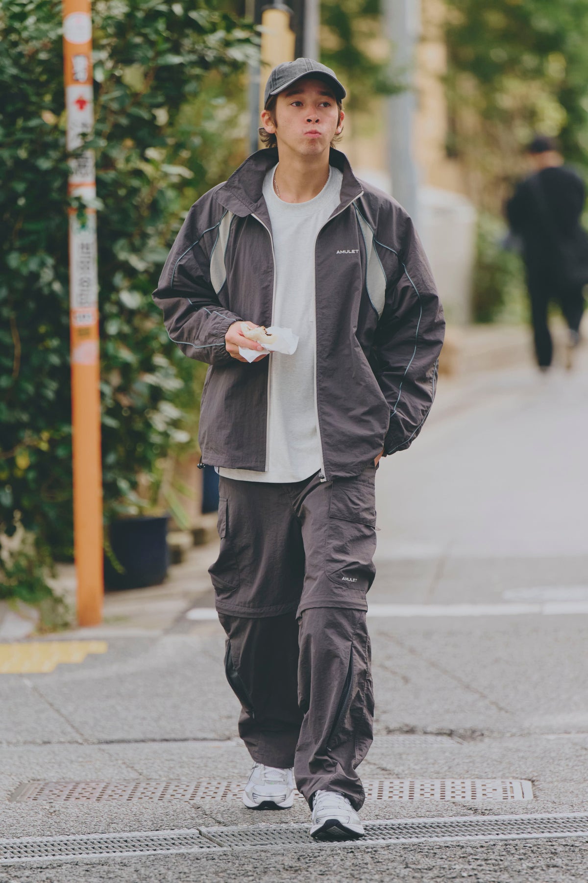 AMULET TRAINING 2 TONE JACKET GREY