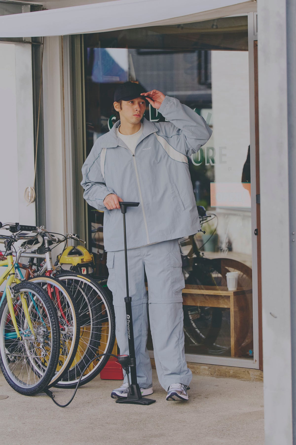 AMULET VENTILATION CARGO PANTS BLUE