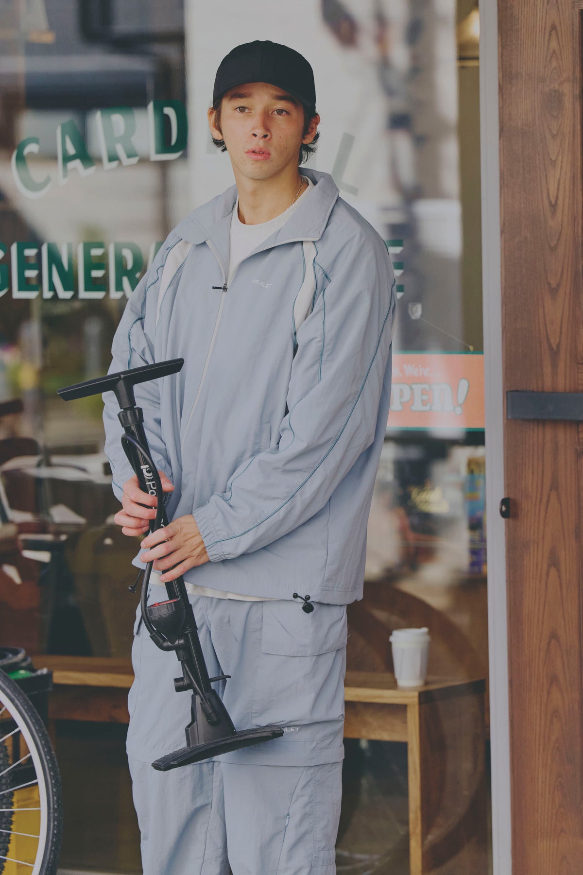 AMULET VENTILATION CARGO PANTS BLUE