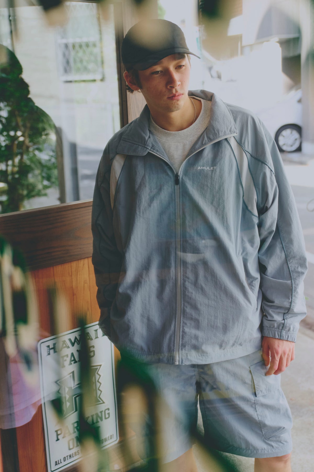 AMULET VENTILATION CARGO PANTS BLUE