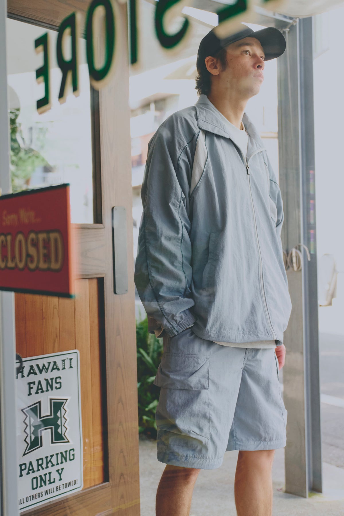 AMULET VENTILATION CARGO PANTS BLUE